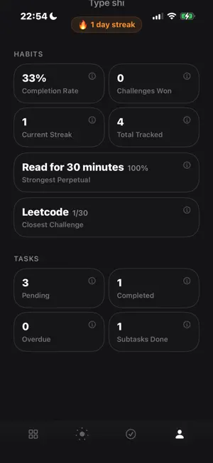 ima - Habit and Task Tracker screenshot 1