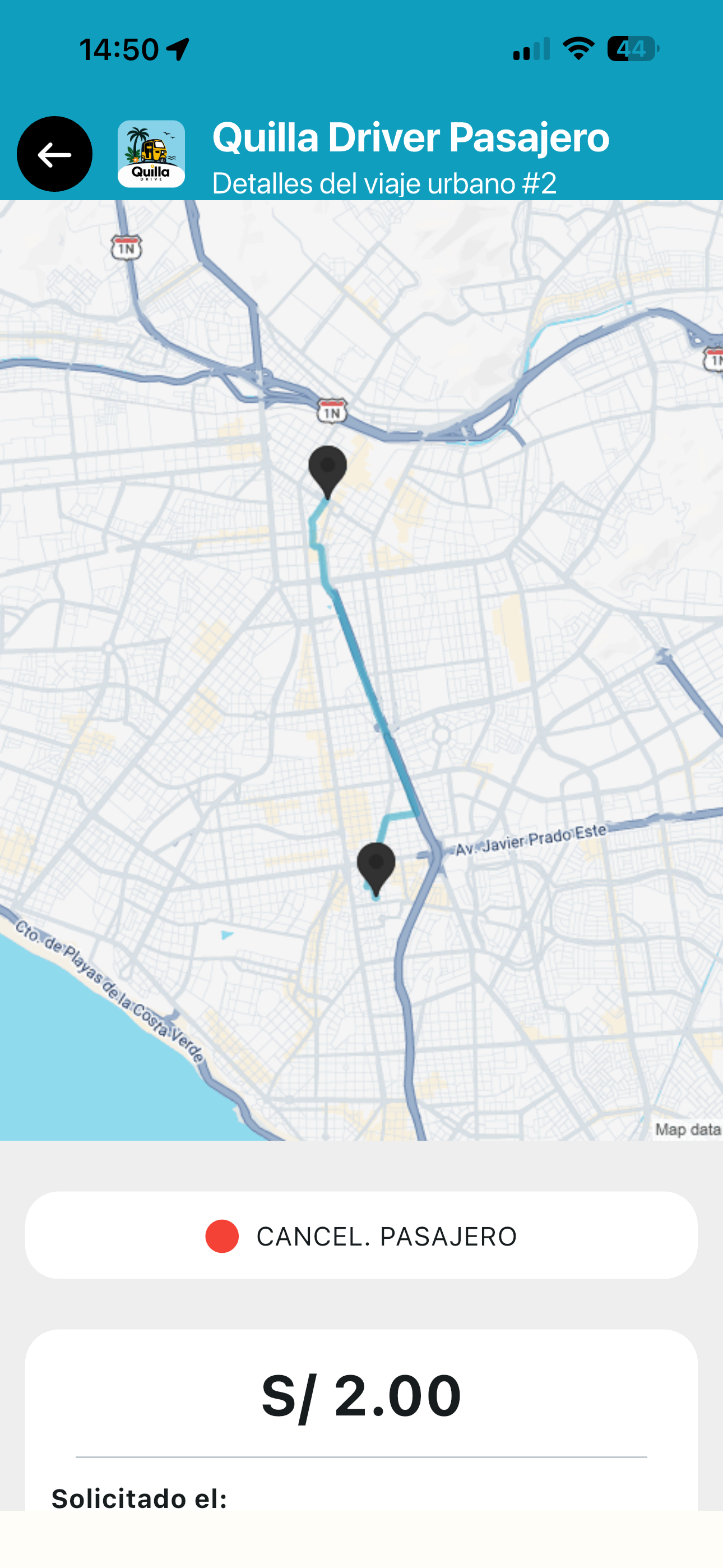 Quilla Drive Pasajero screenshot 3
