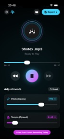 Sound Pitch Shifter screenshot