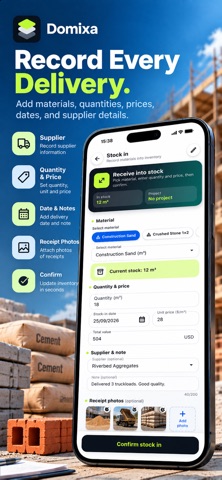 Domixa: Material Inventory screenshot 6