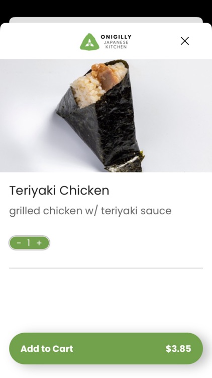 Onigilly Japanese Kitchen screenshot-3