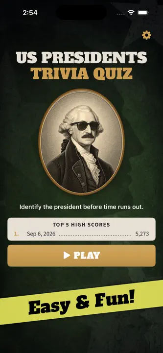 Presidential Who Am I Quiz screenshot 1