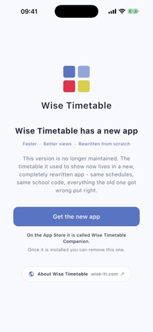 Wise Timetable Screenshot 1 of 1