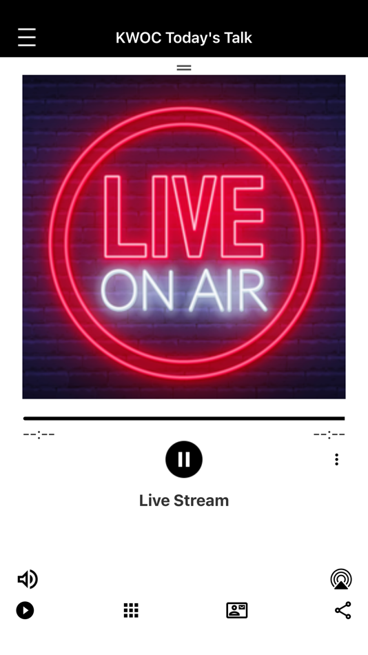 #1. Today's Talk - KWOC (iOS) 由: Max Media, LLC