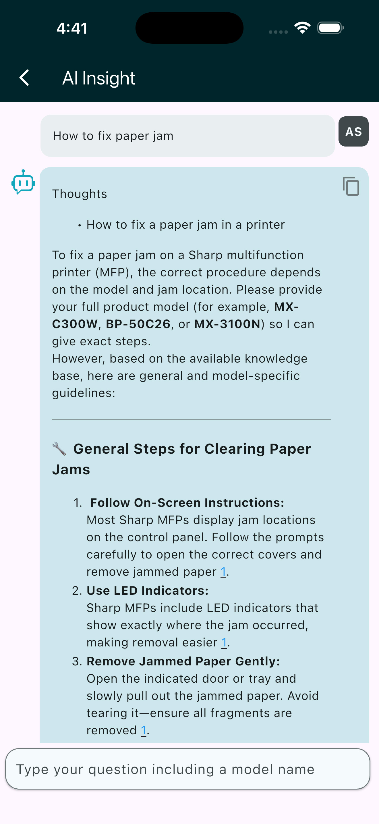 Synappx Manage for Service screenshot 3
