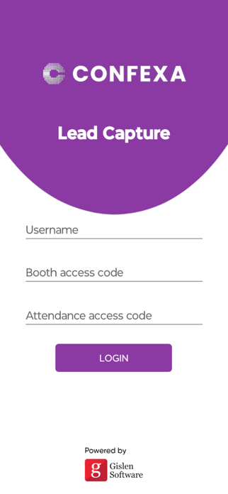Confexa Lead Capture Screenshot 1 of 4