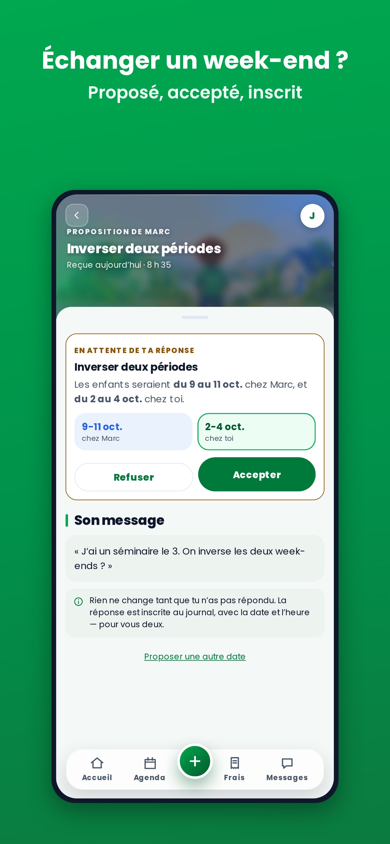 Screenshot 4 of Kidzy – Parents séparés