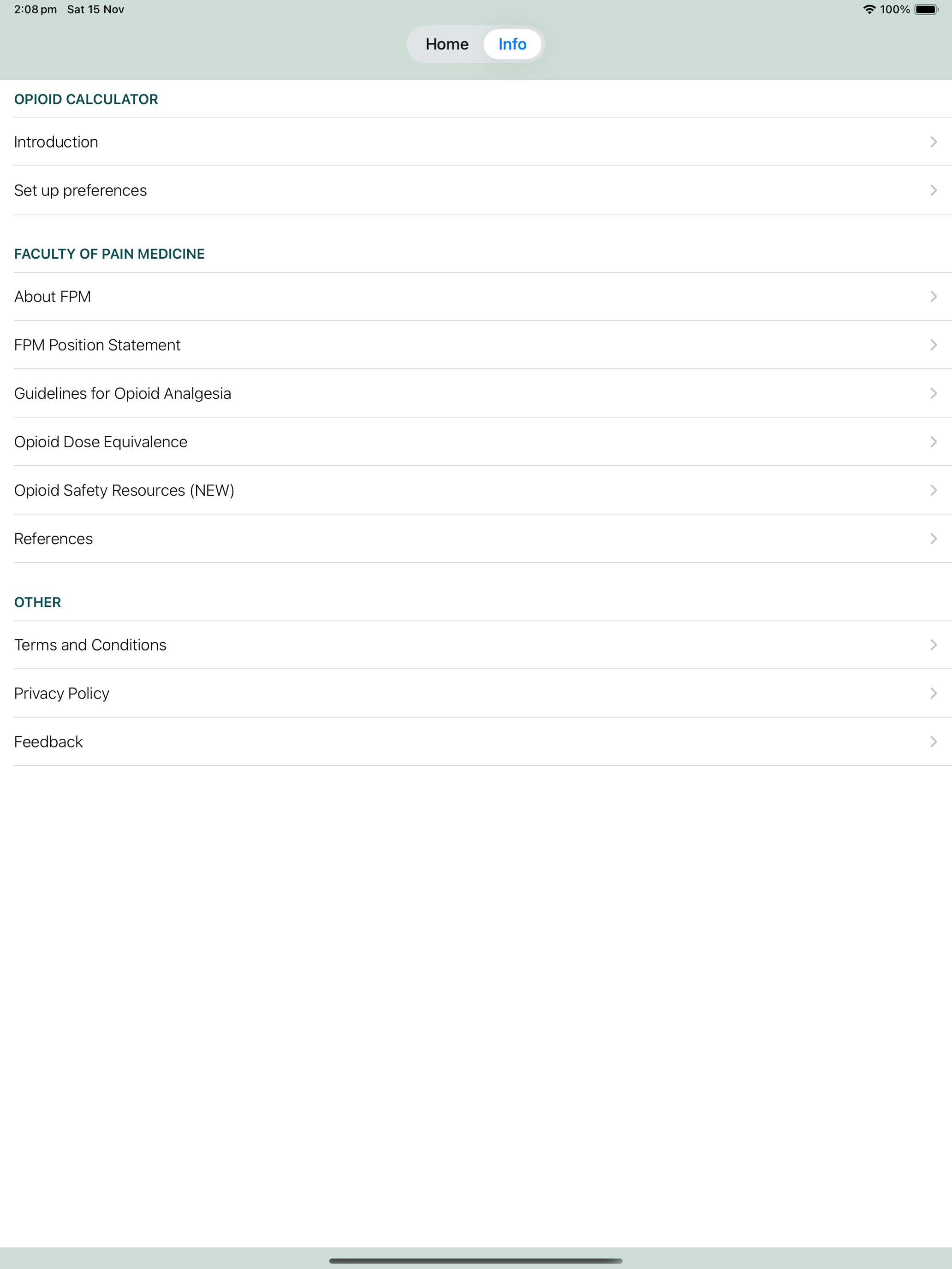 Opioid Calculator