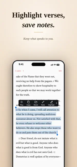 WeDevote Bible: Plans & Audio screenshot 3