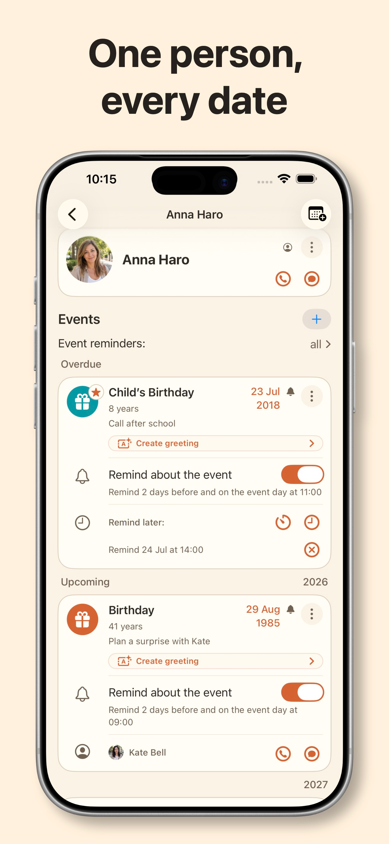 DayKeeper: Birthdays & More screenshot 4