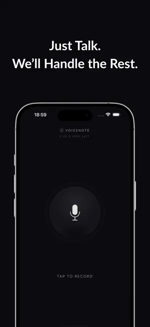 VoiceNote AI: Brain to Tasks screenshot 1