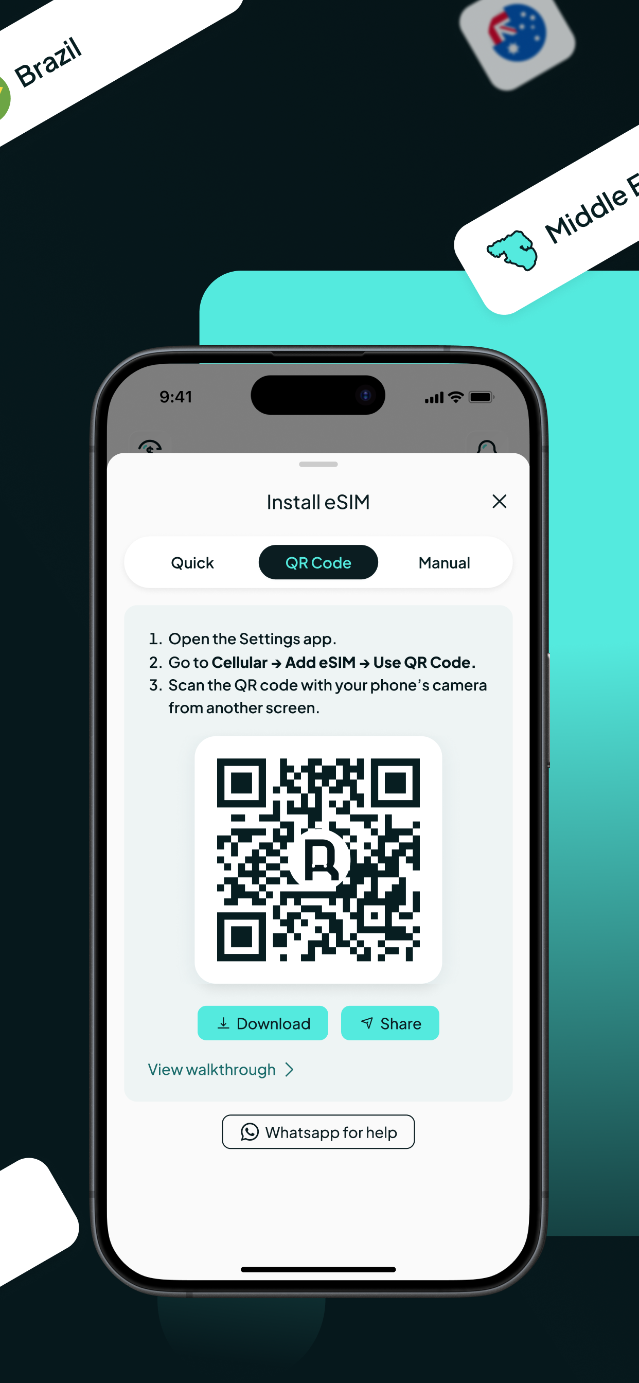 ROWM: eSIM for travel & data screenshot 5