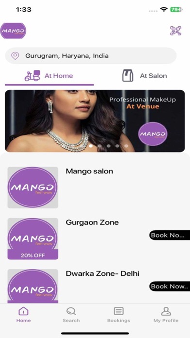MANGO Salon Screenshot