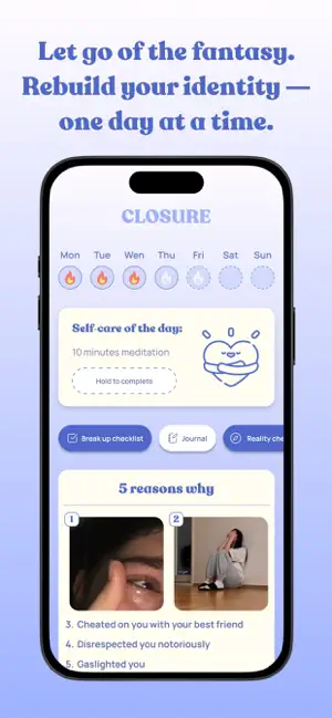 CLOSURE - Breakup support screenshot 3