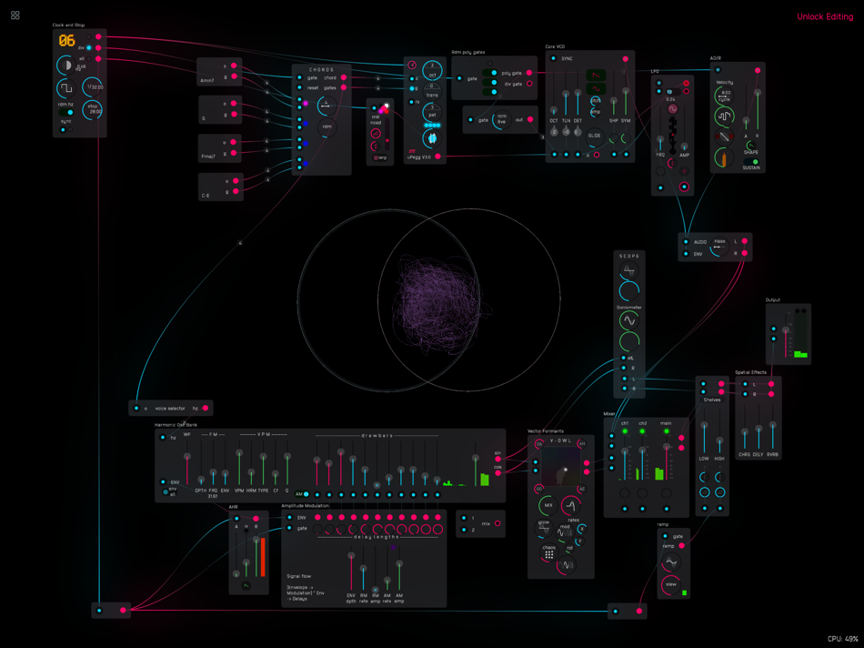 #2. Audulus 4 (macOS) 由: Audulus LLC
