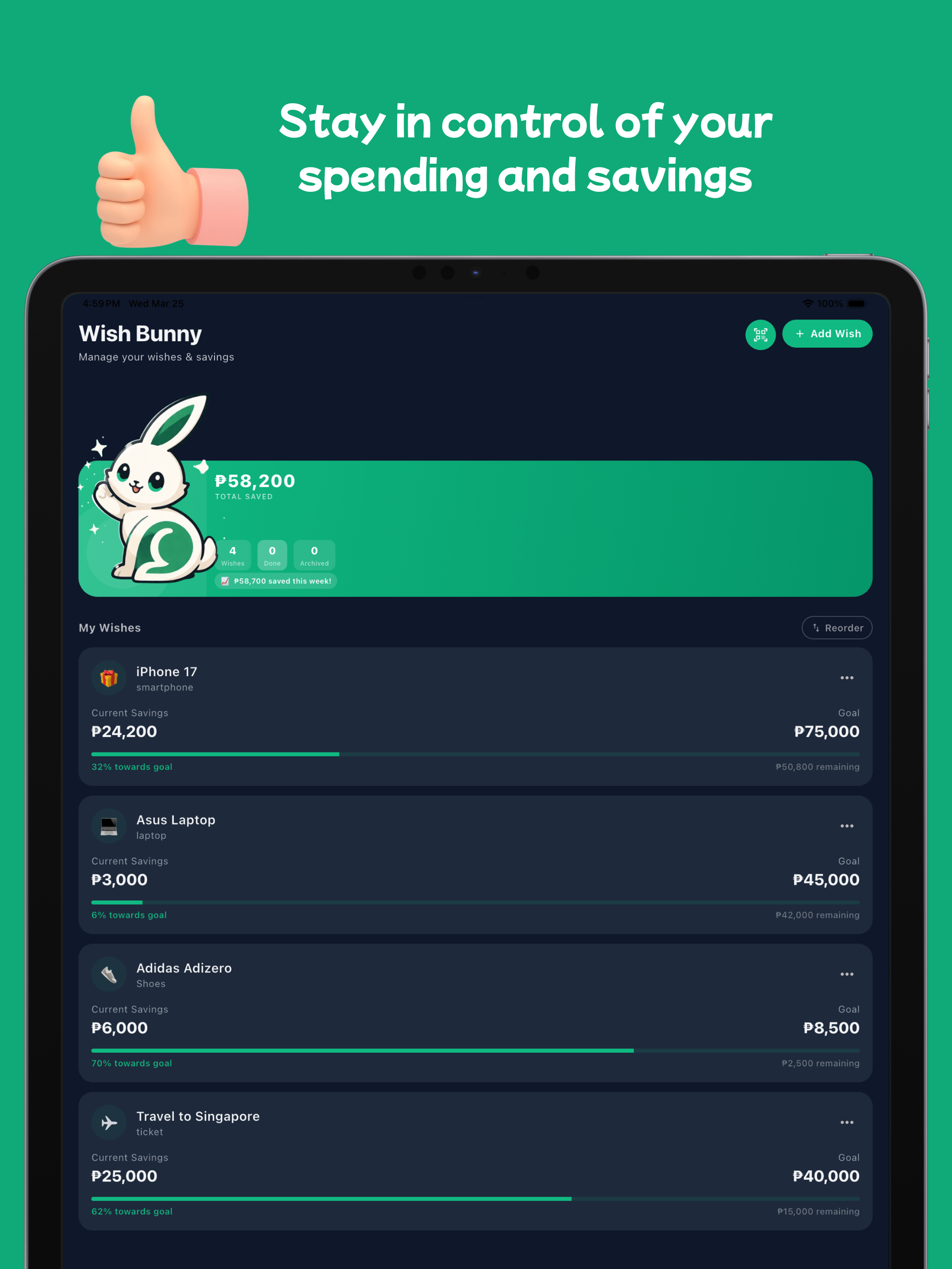 WishBunny - Simple Wishlist screenshot 8
