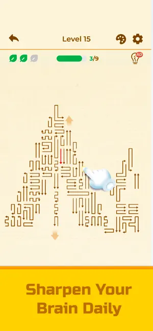 Arrow Puzzle: Hard Escape screenshot 1