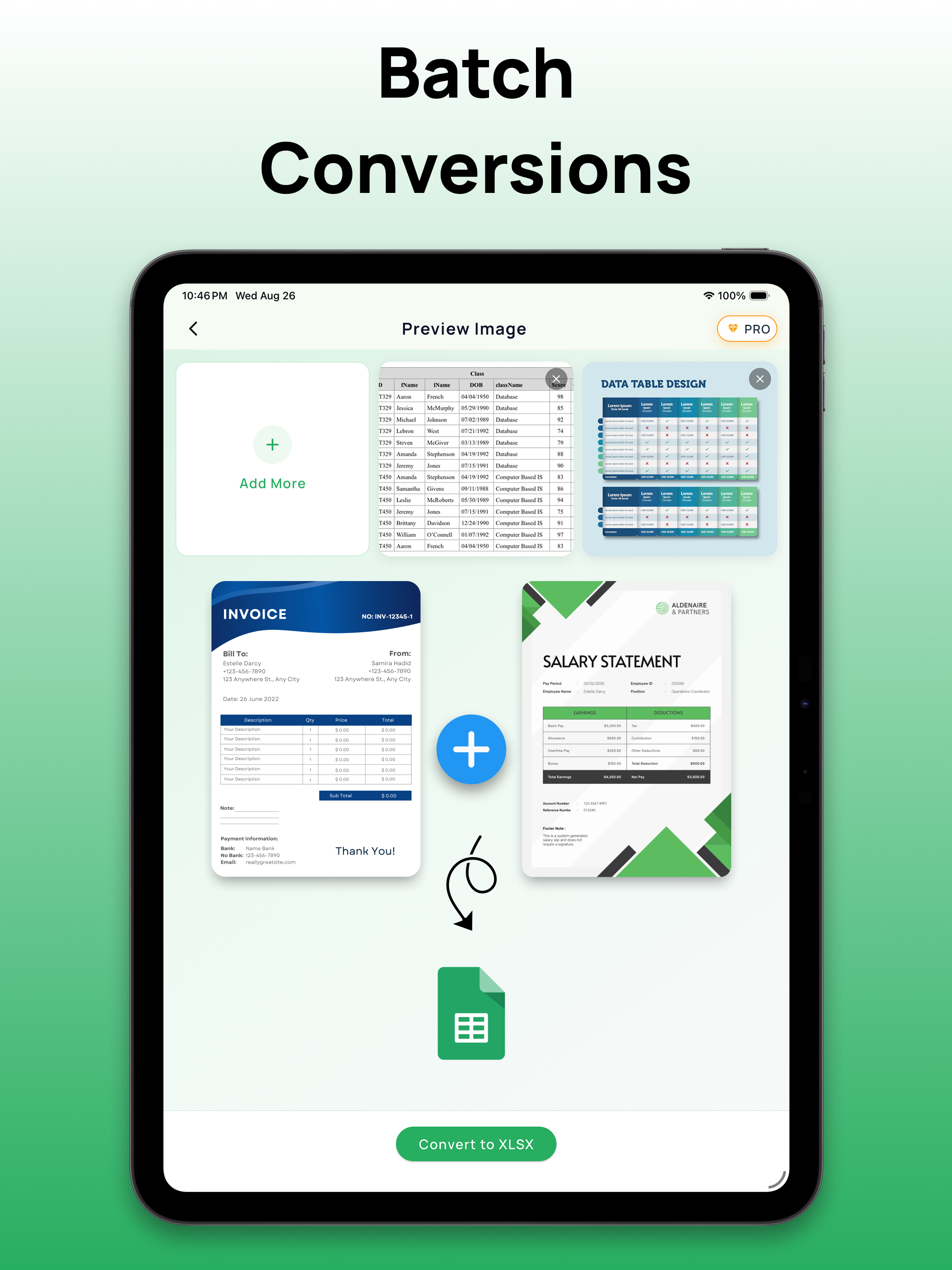 Image to Excel Converter: OCR screenshot 8