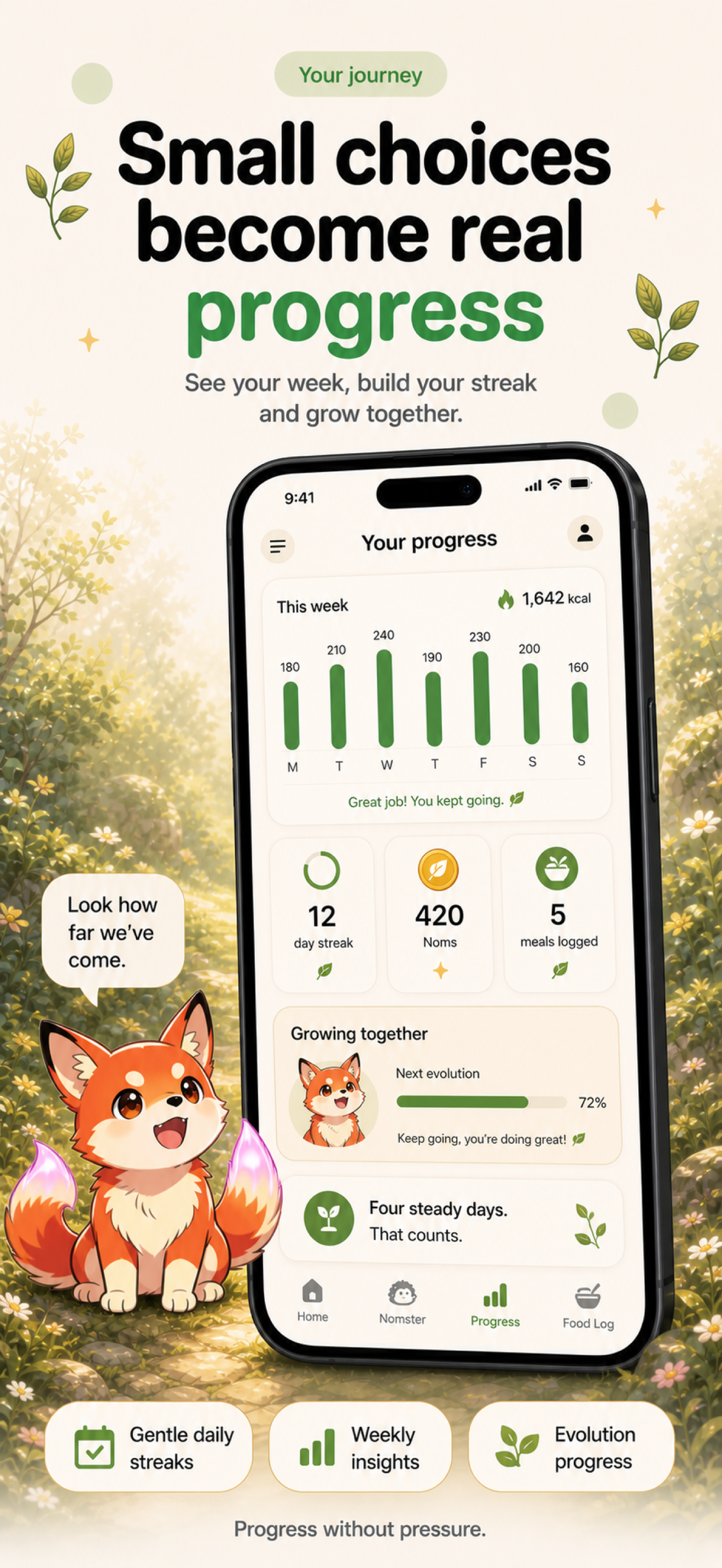 AI Calorie Tracker - Nomsters screenshot 4