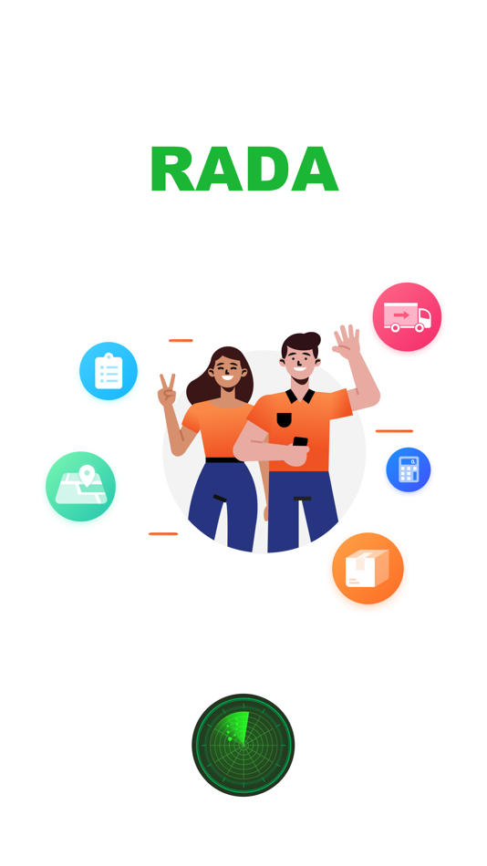 #1. RADA Driver (iOS) 由: VAN THONG ELECTRONIC COMMERCE CORPORATION