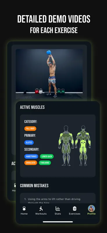 KBMH - Kettlebell Workouts screenshot 4 of 6