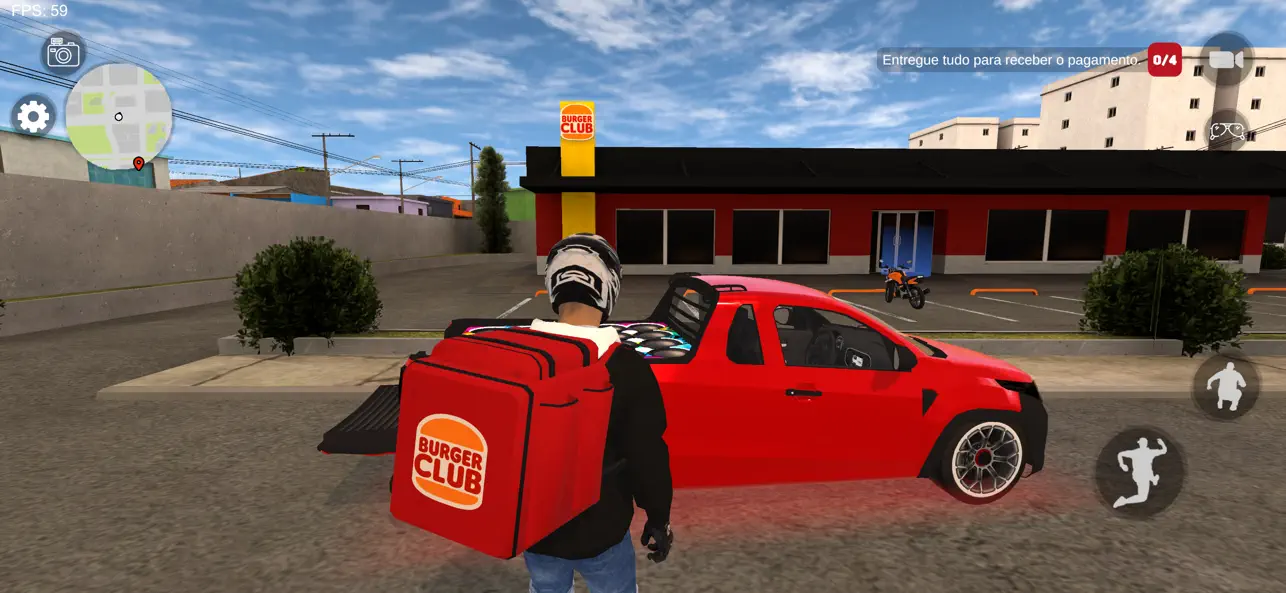Elite Auto Brasil : Moto Grau iOS Mod IPA screenshot 1 - iOS game interface