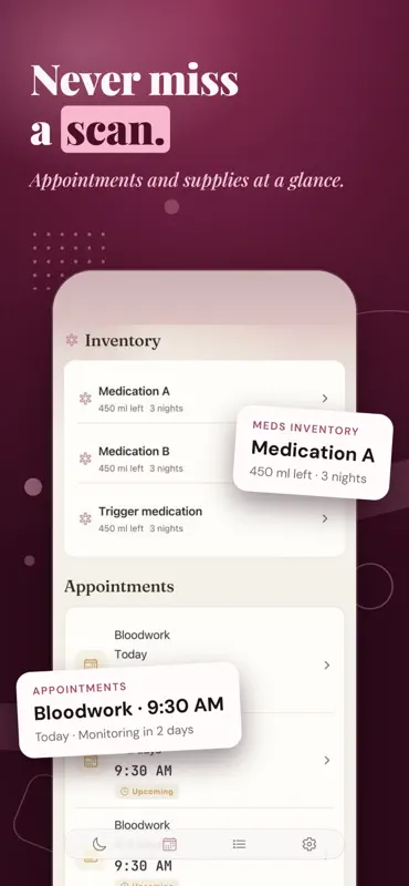 COVE: IVF Tracker & Injections screenshot 7 of 10