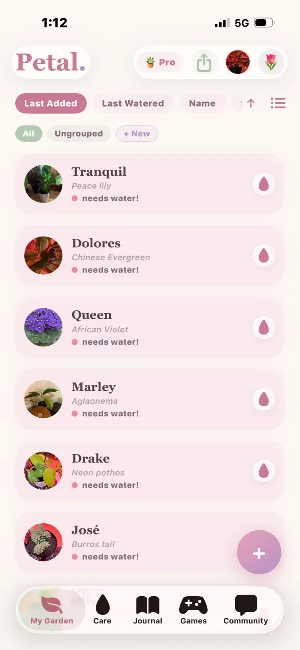 Screenshot #2 pour Petal Plant Garden