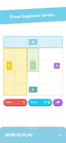 Color Pieces - Logic Puzzle iPhone screenshot