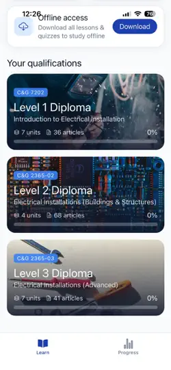 Скриншот Electrical Installation на iPhone 1