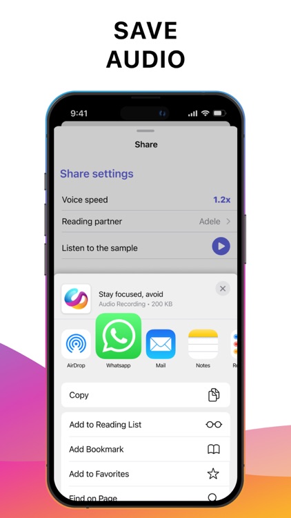 Synthy: Read aloud Text, Docs screenshot-9