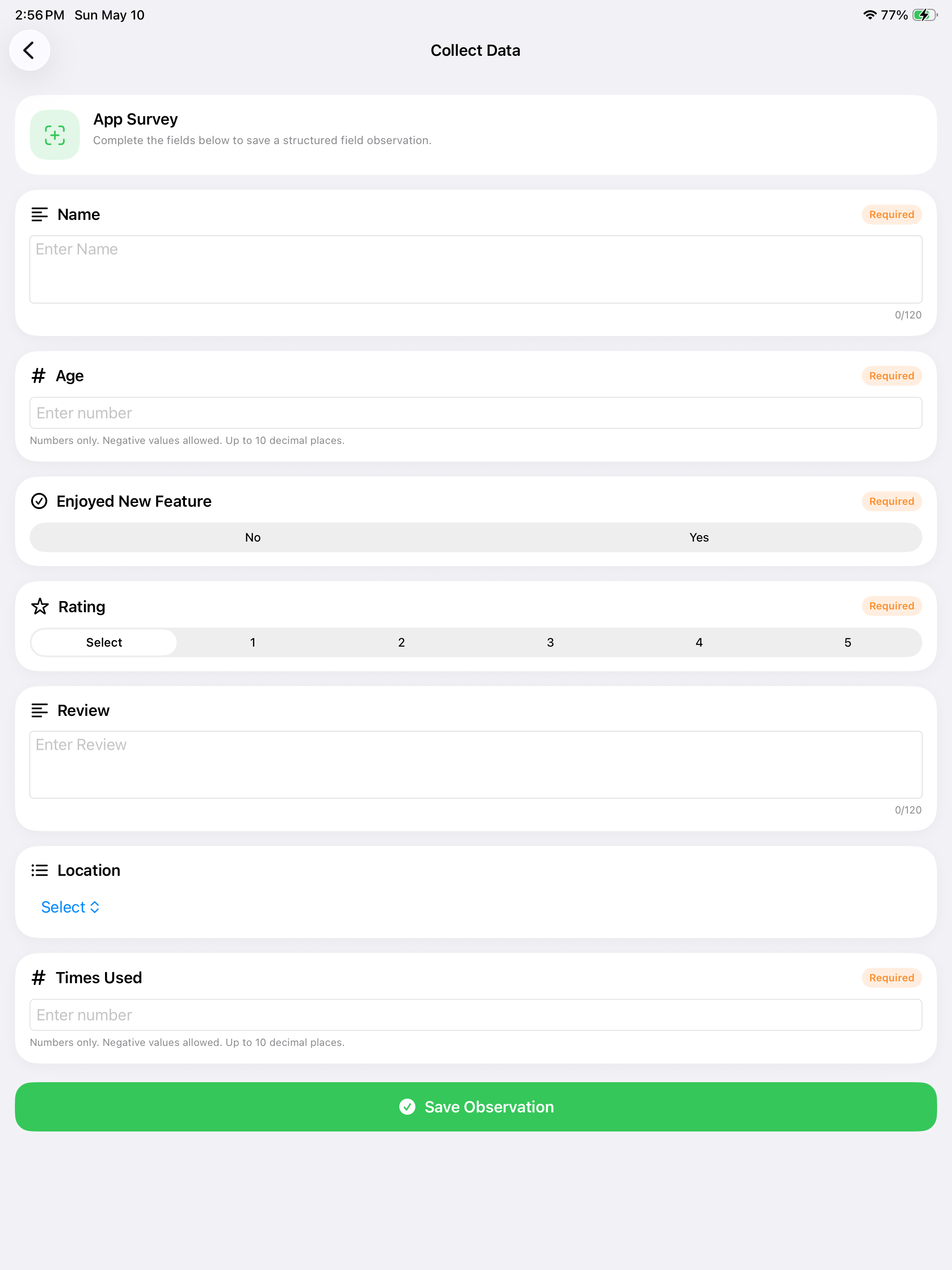 FieldLab Research screenshot 10