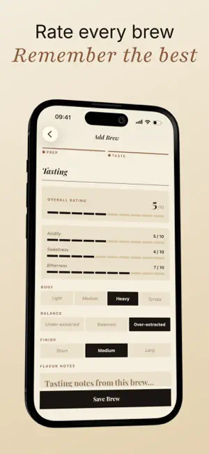 Beanwise: Coffee Brew Tracker screenshot 4