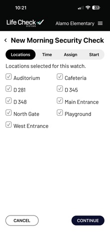 Life Check Systems iPhone screenshot