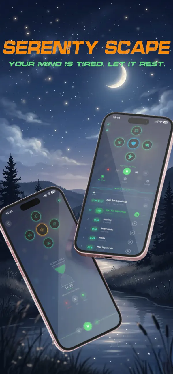 Screenshot #1 pour SerenityScape: Sleep Sounds