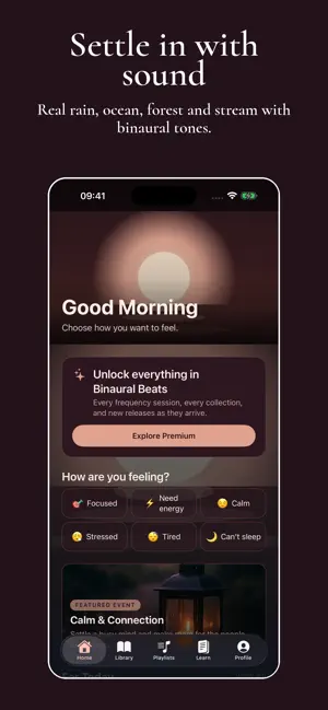 Binaural Beats: Sleep Sounds screenshot 1