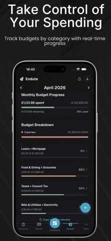 Endute - Personal Finance Screenshot 2 of 8