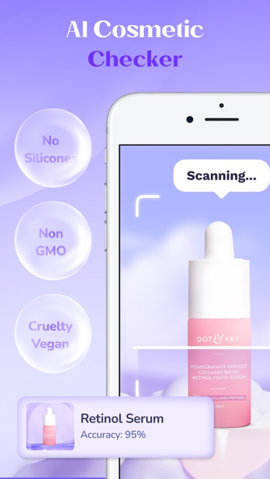 AI Skincare Products Scanner Screenshot