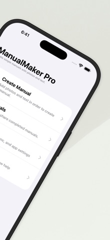 ManualMaker / Manual creation Screenshot 2 of 4