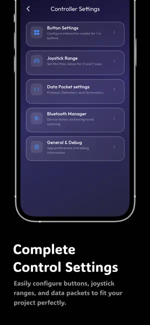Uni Controller - Bluetooth RC screenshot 2