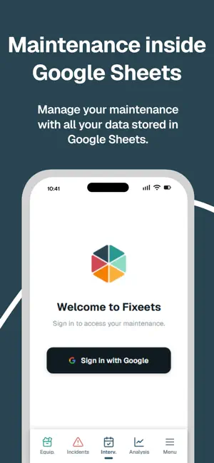 Maintenance Management Fixeets screenshot 1