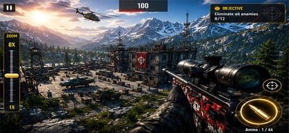 Sniper Shooter: Gun Battle Ops screenshot 2