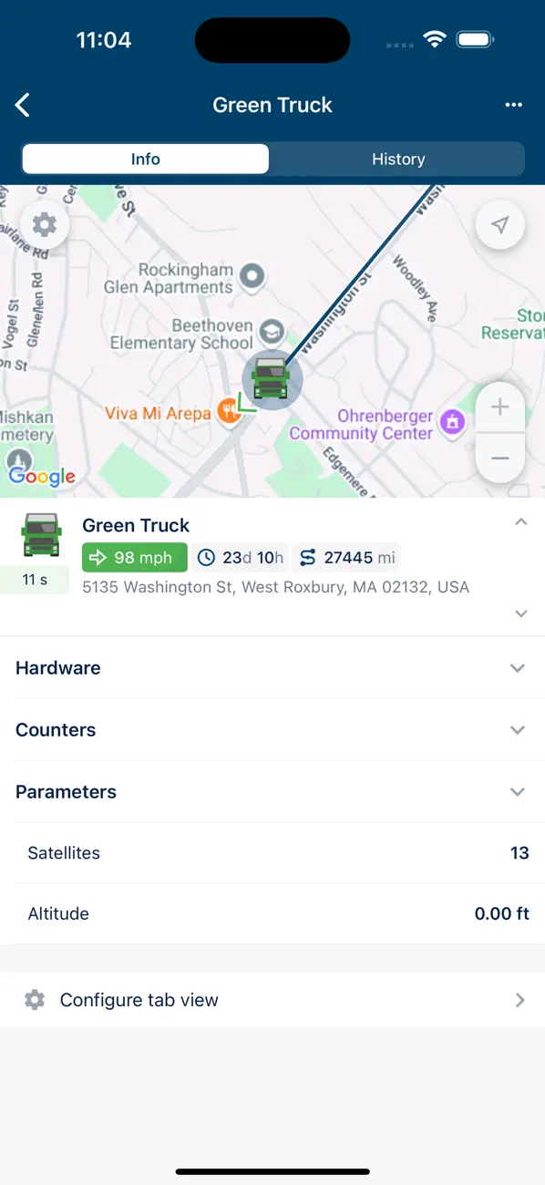 Screenshot #2 pour Lightning GPS
