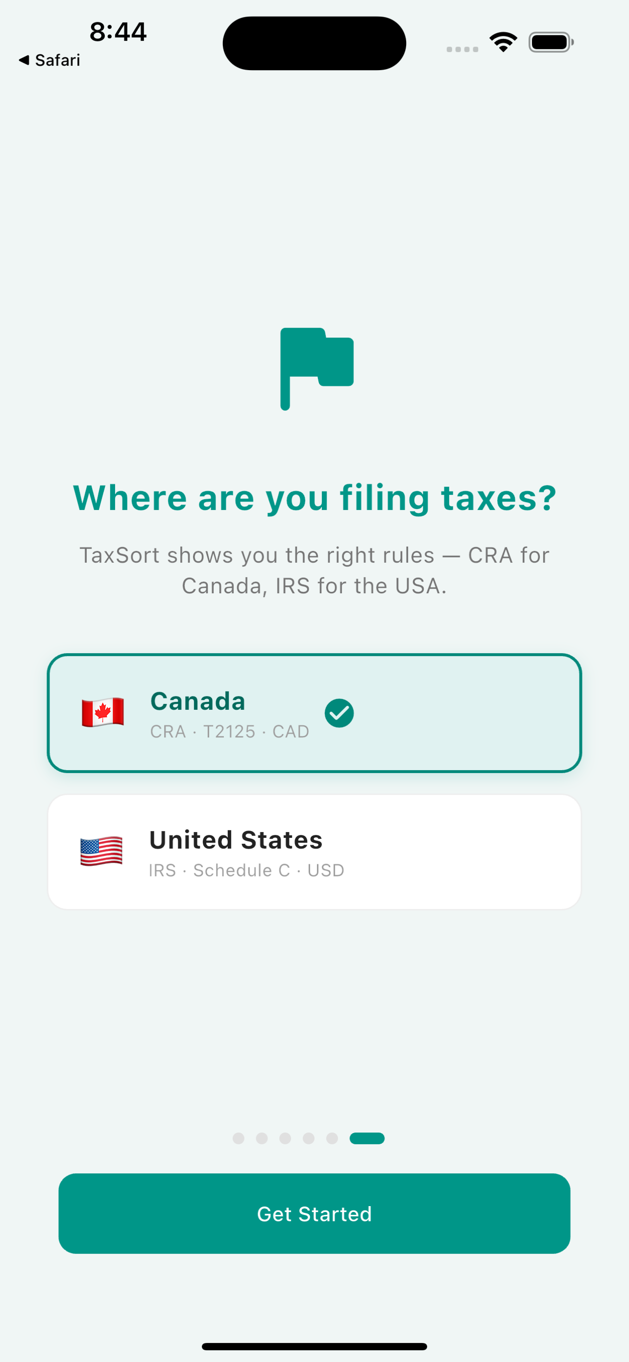 TaxSort: Receipt & Mileage