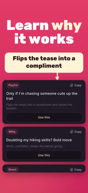 Dashing AI: Rizz Text Reply screenshot 3
