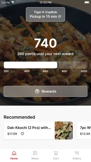 Tiger K CupBob screenshot 1