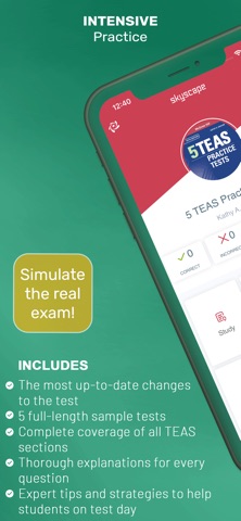 5 TEAS Nursing School Entrance app screenshot