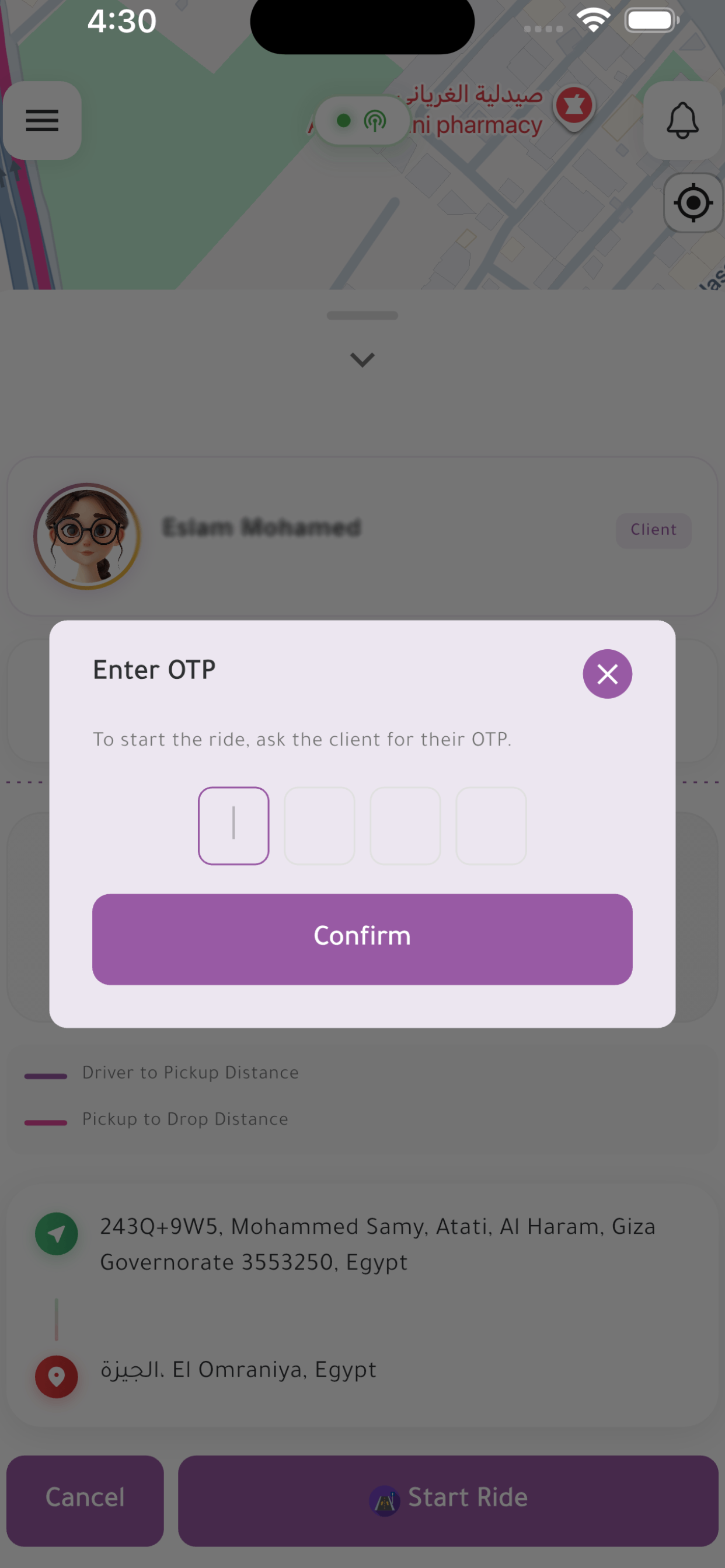 Safe Ride Captain