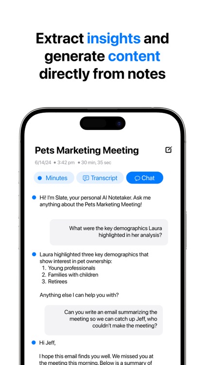 Minutes: AI Meeting Note Taker