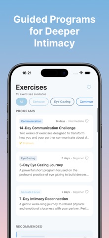 Closer - Couple Intimacy Coach iPhone screenshot